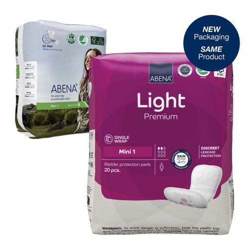 ABENA Light Premium Mini 1 New packaging
