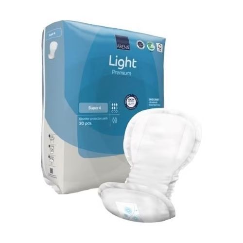 Abena Light Super 4 Pad with packaging