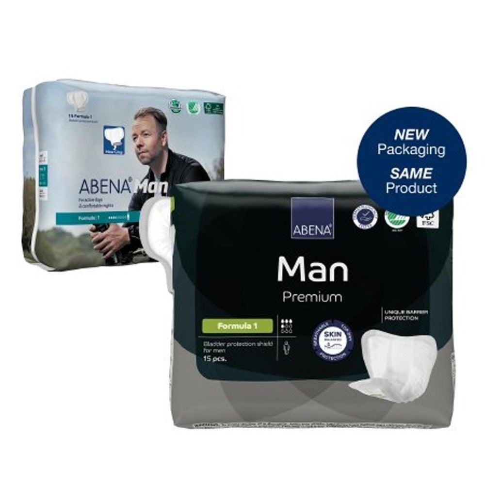 ABENA Man new packaging.