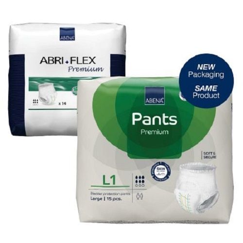 Image 3 of Abena Abri-Flex Premium 1 Incontinence Underwear - 1400 mL Moderate Absorbency