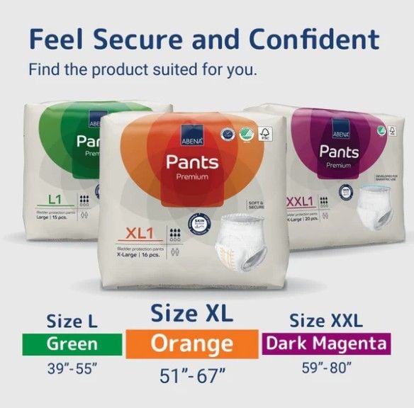 Feel secure and confident