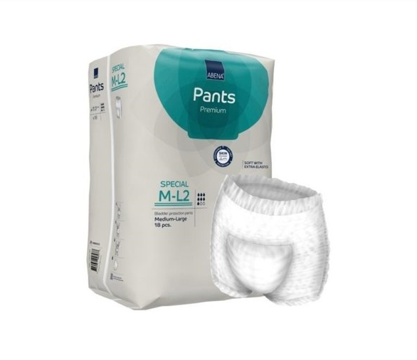 ABENA Pants Premium Speical M-L2 Underwear with packaging