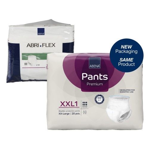 Abri-Flex is now ABENA Pants: new packaging, same great product