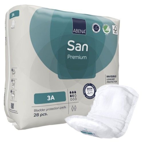 ABENA San Premium 3A Pad with packaging