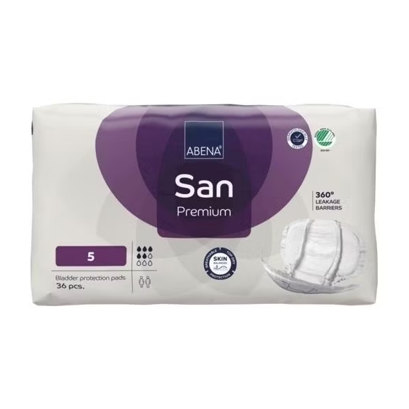 San 5, Front of Package