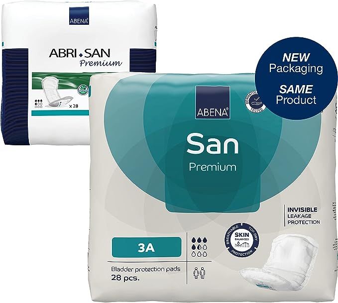 New packaging, same product! Abri-San is now ABENA San.