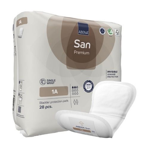 ABENA San 1A Pad with package