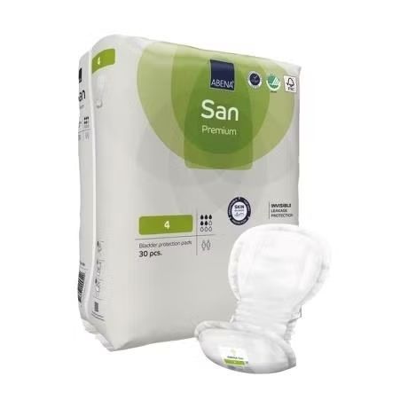 ABENA San 4 Pad with packaging