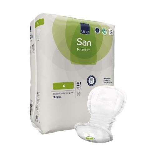 ABENA San 4 Premium Pad with packaging