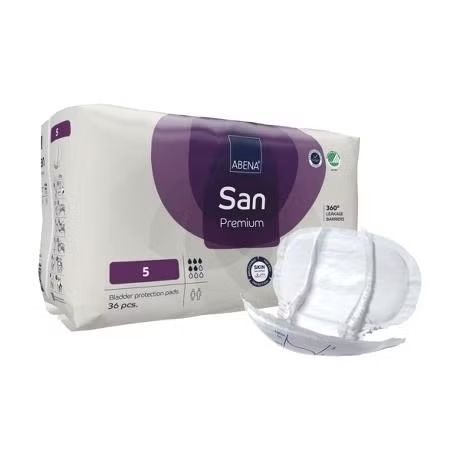 ABENA San 5 Pad With Packaging