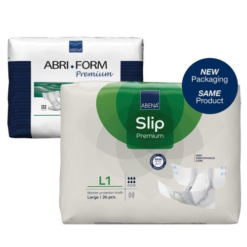 Abri-Form is now ABENA Slip: new packaging, same product