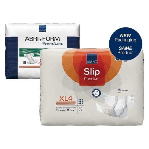 Abri-Form is now ABENA Slip: New packaging, same product