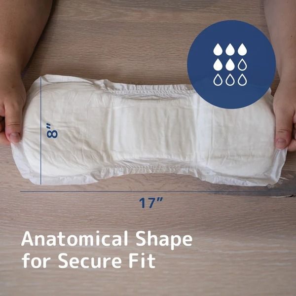 Anatomical shape for secure fit
