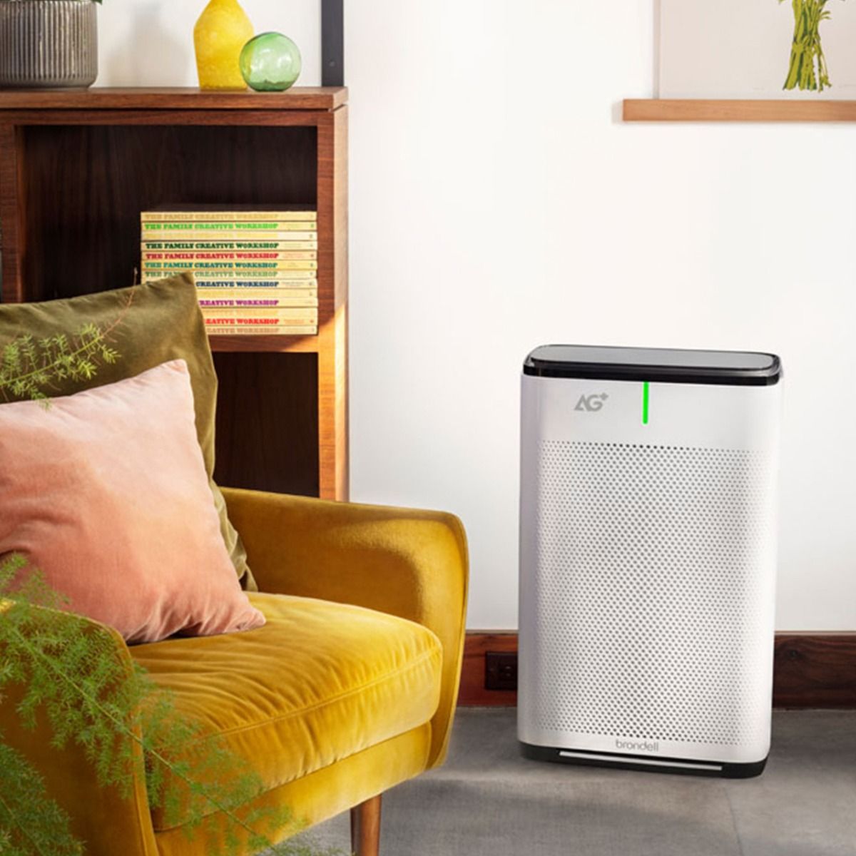 Image 3 of Brondell Pro Sanitizing Air Purifier with AG+ Technology
