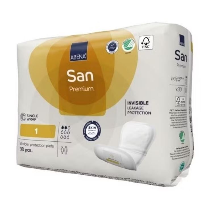 ABENA San 1 Right Side of Packaging