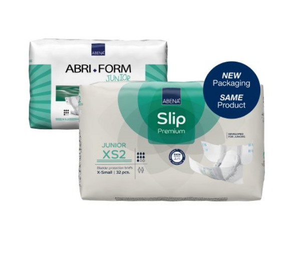 Abri-Form Junior to Abena Slip Premium XS2