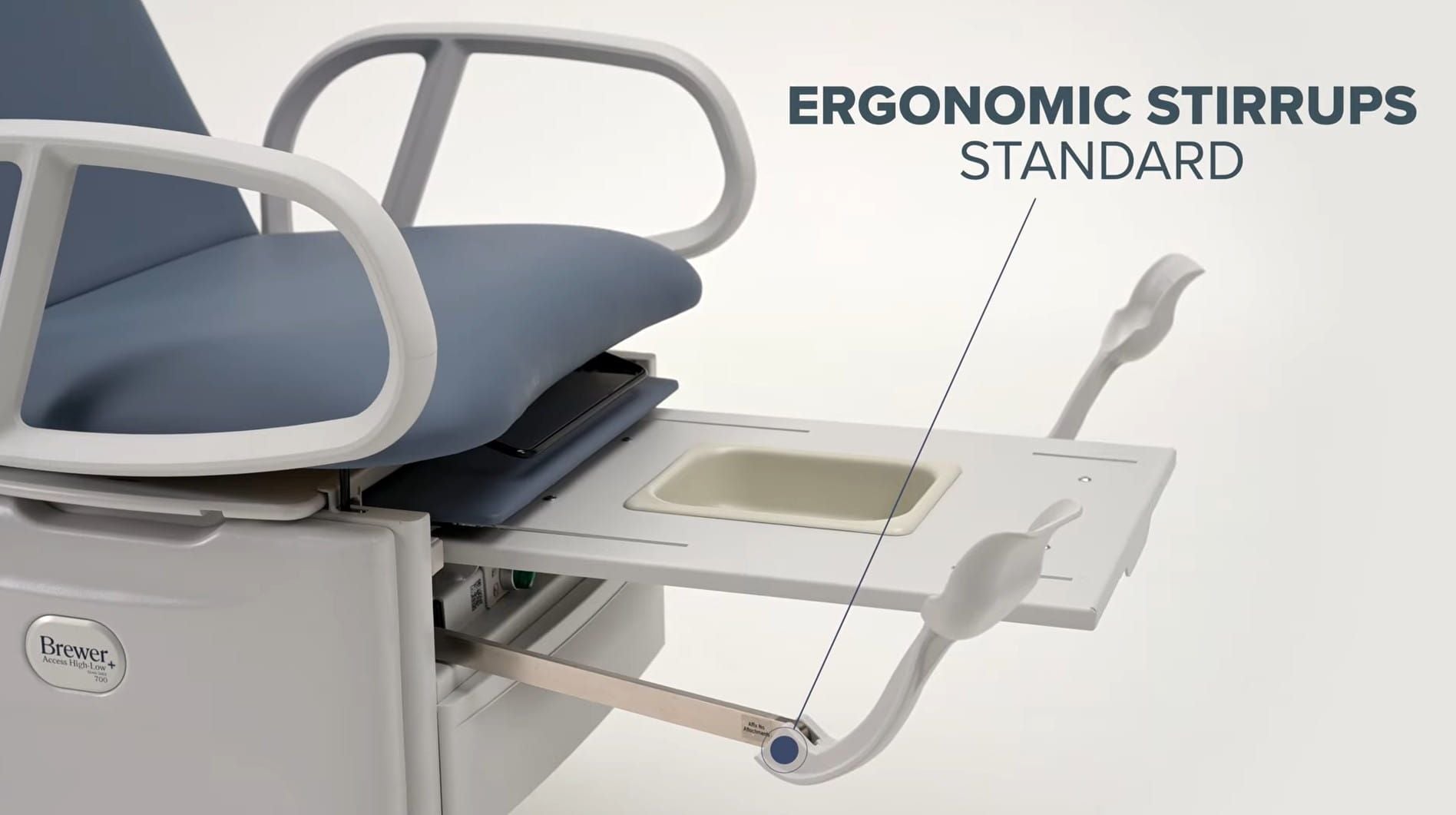 Ergonomic stirrups standard