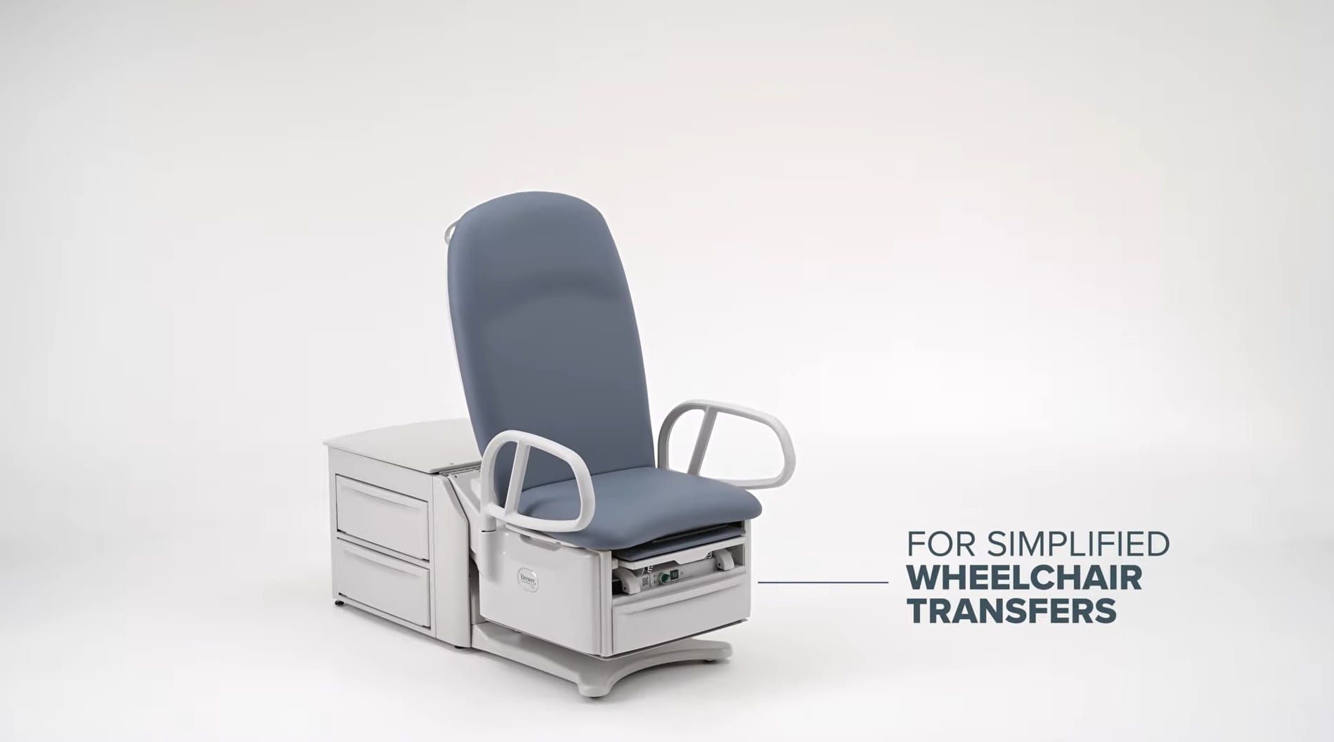 For simplified wheelchair transfers