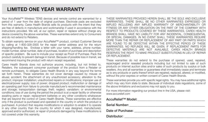 Warranty