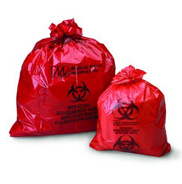 Biohazard Waste Bag 23 x 23 Inch