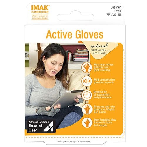 IMAK active gloves packaging.
