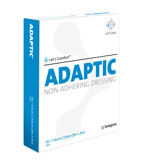 Systagenix 2012 ADAPTIC 3 x 3-Inch Non-Adhering Dressing