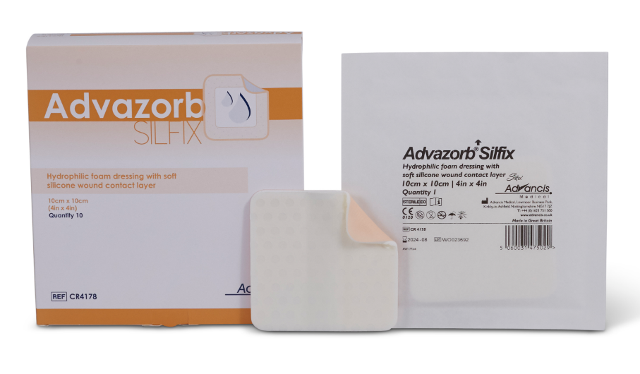 Advazorb Silfix Foam Dressing
