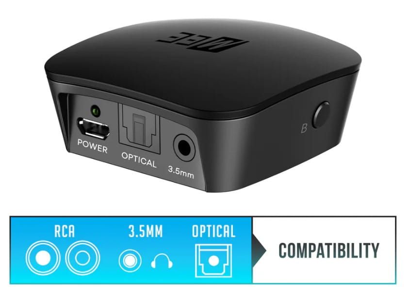 Compatibility: RCA, 3.5 mm, Optical