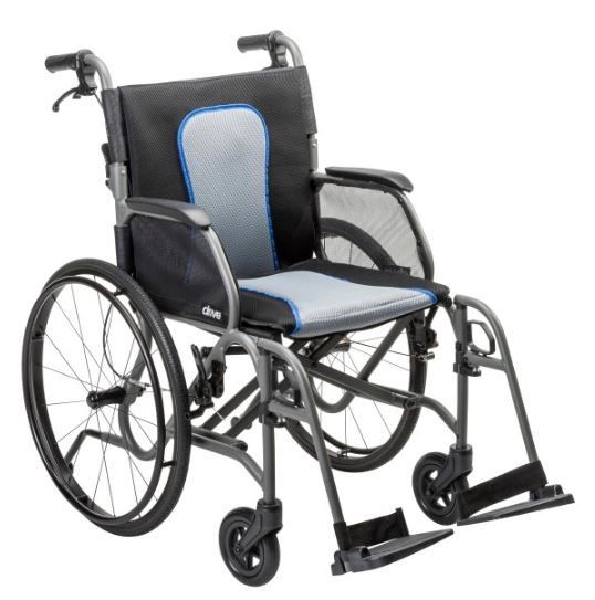 Ultra-Lite Wheelchair Gray/Blue