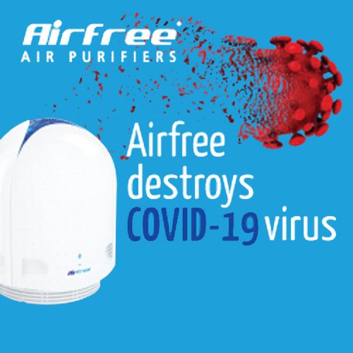 Airfree destroys Covid-19