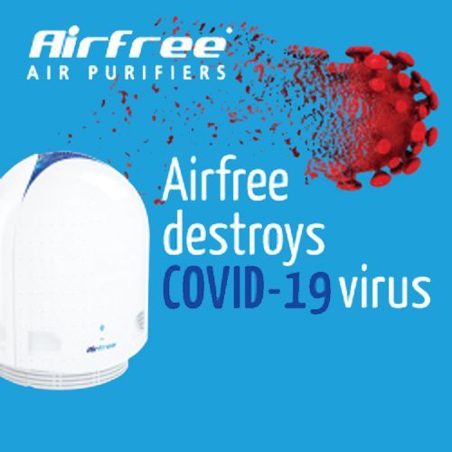 Airfree Destroys COVID-19 Virus