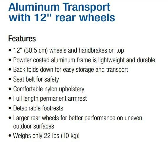 Wheelchair Features