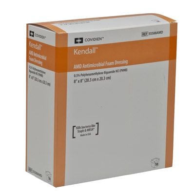 Kendall AMD Antimicrobial Foam Dressings Covidien | 55522AMD