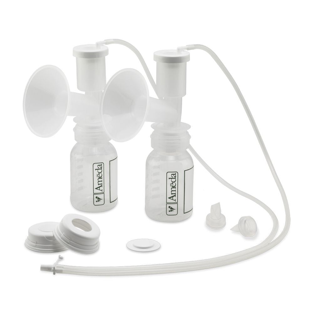 Image 1 of Ameda Dual HygieniKit Milk Collection System