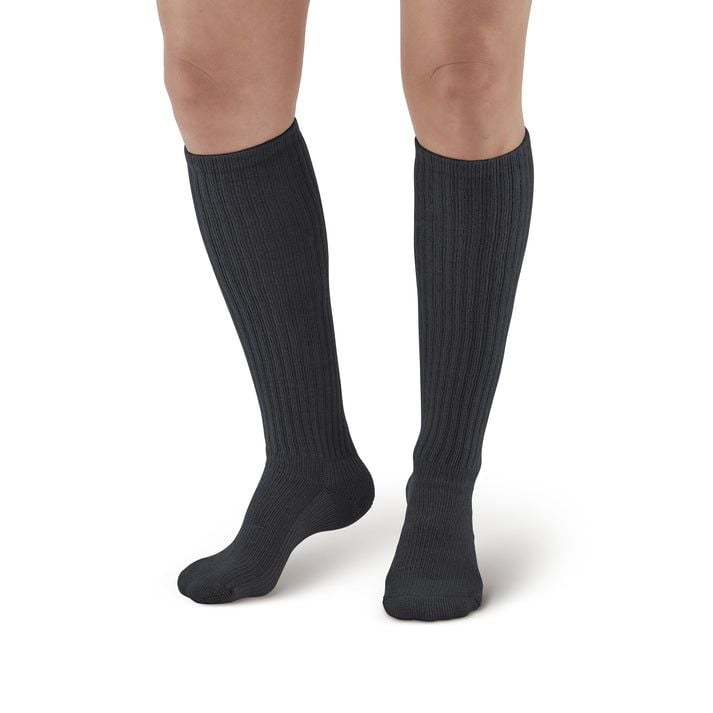 Ames Walker 180 Closed Toe 8-15 mmHg E-Z Walker Plus Diabetic Knee High Compression Socks