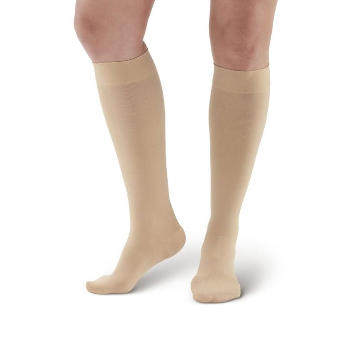 AW Style 291 Luxury Opaque 20-30 mmHg Knee High Compression Stockings
