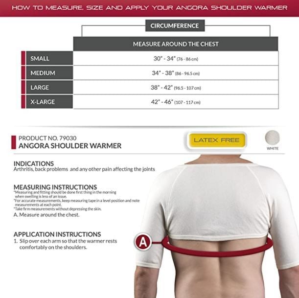 Image 5 of OTC Angora Shoulder Warmer