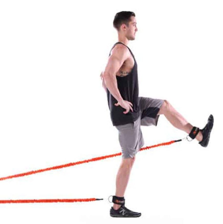 Ankle Cuff in Use