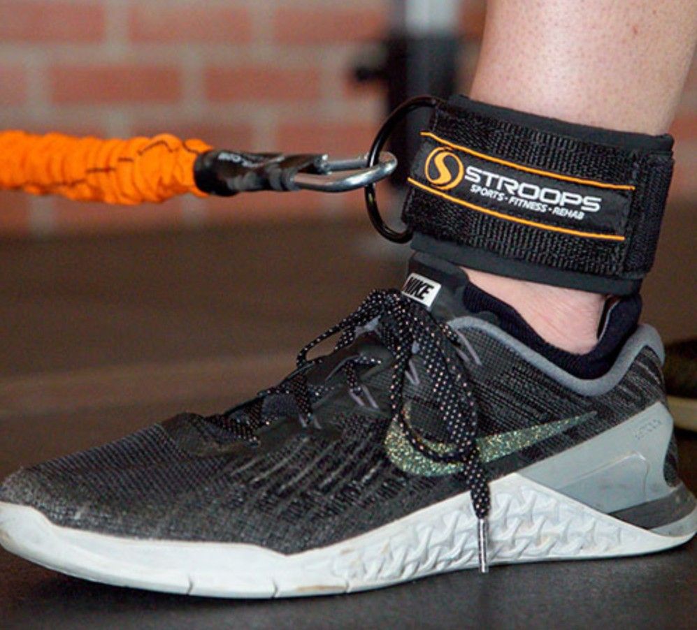 Ankle Strap in use