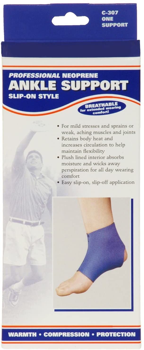 Image 3 of OTC Neoprene Slip-On Ankle Support