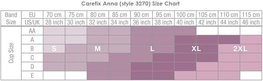 Carefix Anna Size Chart