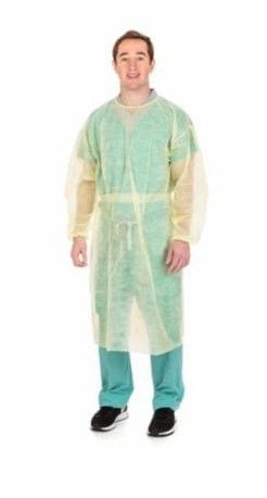 Image 2 of Convertors Isolation Gown with Ties