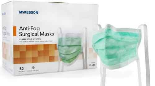 Image 1 of McKesson Pleat Style Surgical Mask