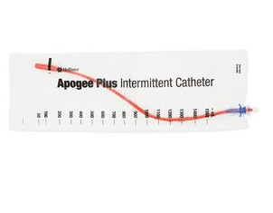 Hollister Apogee Plus Intermittent Catheter Kit Red Rubber 16Fr, 16 Inch