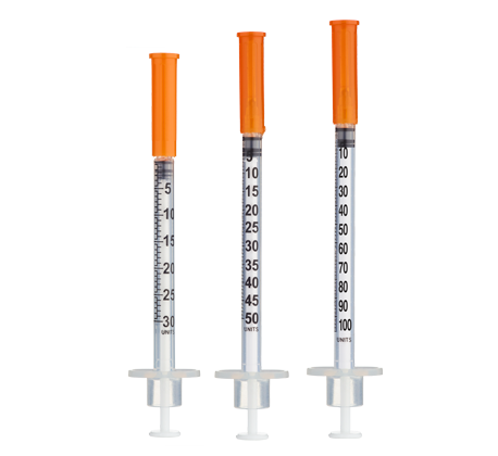 TechLITE 31G Insulin Syringes - 6mm & 8mm Needle Lengths