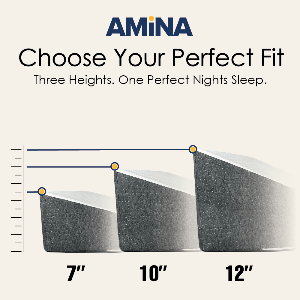 Image 4 of AMiNA Foldable Foam Wedge Pillow