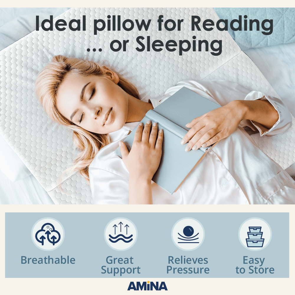 Image 8 of AMiNA Foldable Foam Wedge Pillow
