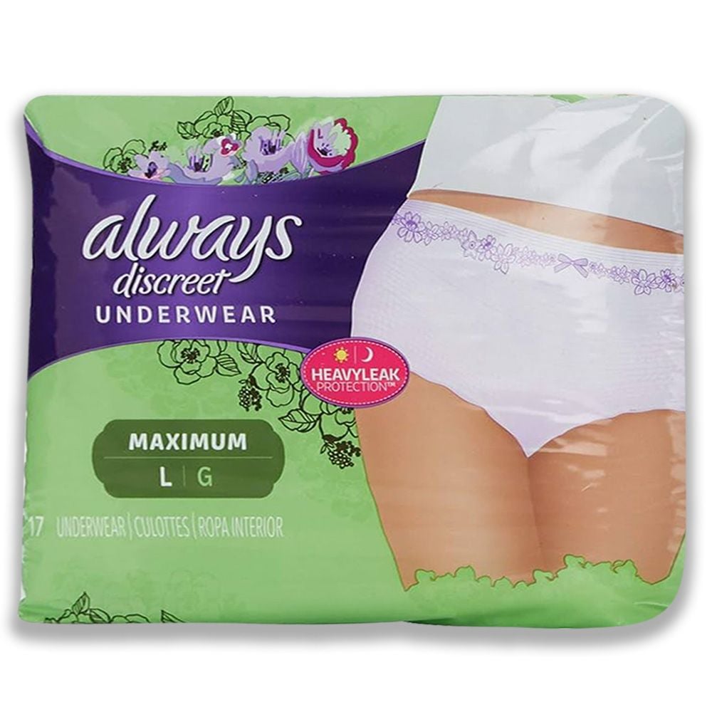 Always Discreet Pull On Underwear | 03700088736, 03700088757