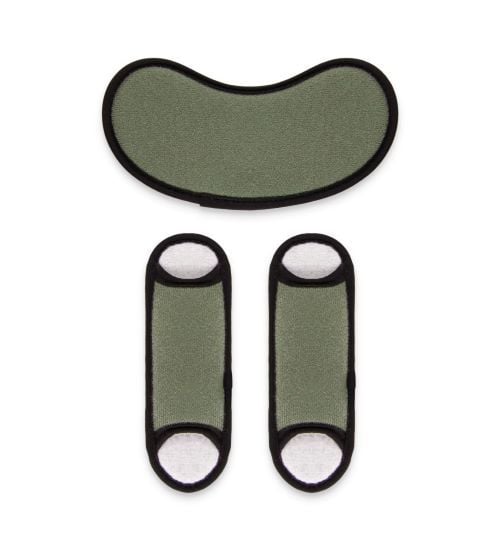 Contour TLSO Brace pads outside of the brace itself.