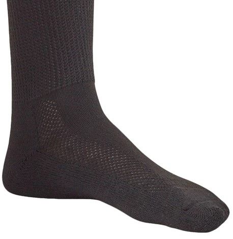 AW Style 737 Polyester Diabetic Crew Socks